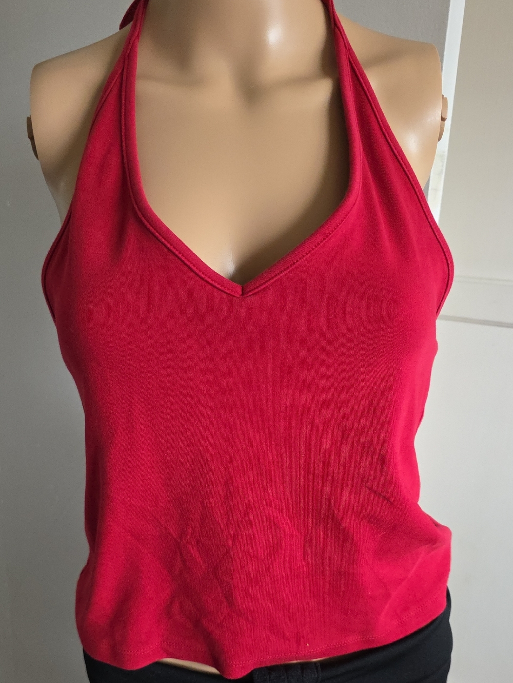 wild fable Red Halter V-Neck Camisole
